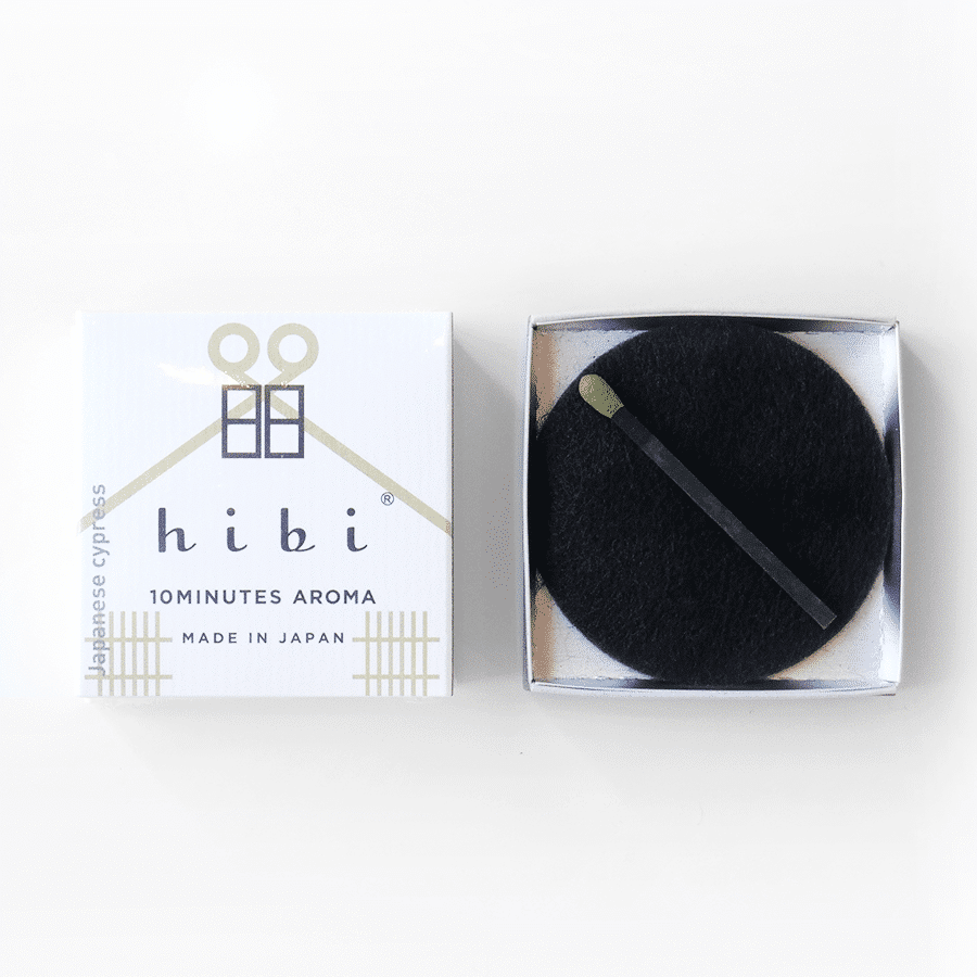 10MINUTES AROMA ひのき(8本入り/専用マット付) - Olfact Lab.