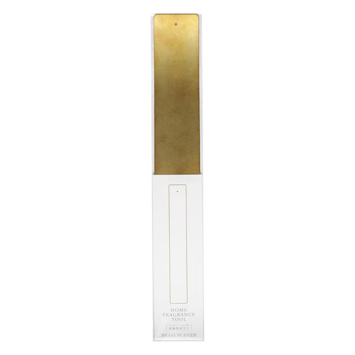 Brass incense holder for bamboo incense