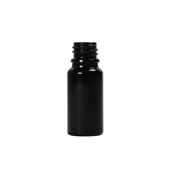 【Mシリーズ】北欧ブラックガラスボトル10ml(高63mm)容器 1ヶ