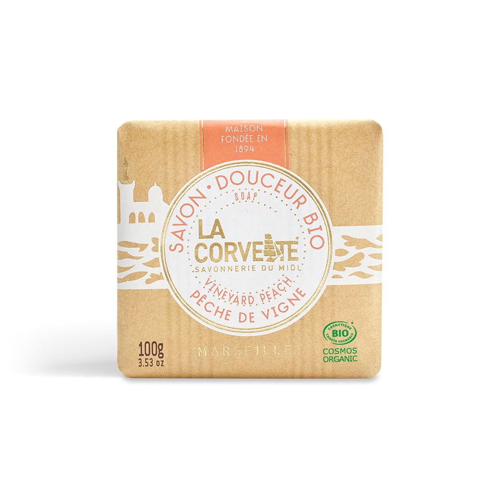 Savon Douceur Bio Vineyard Peach 100g