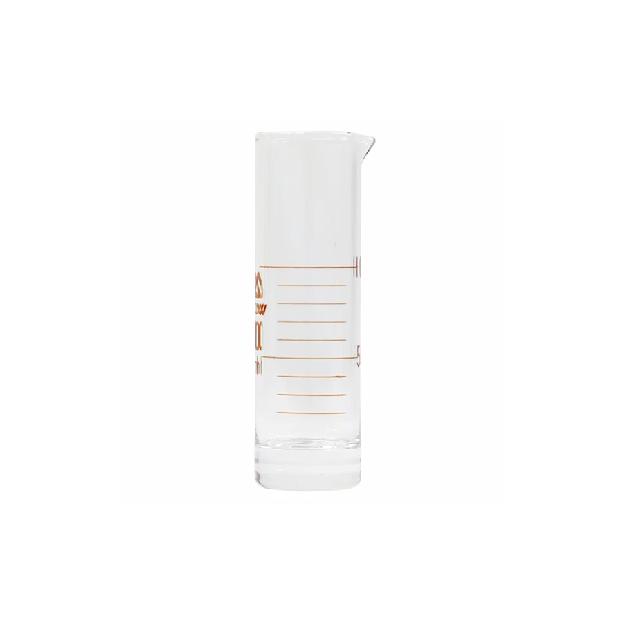 Glass measuring bottle, 10ml, cylindrical
