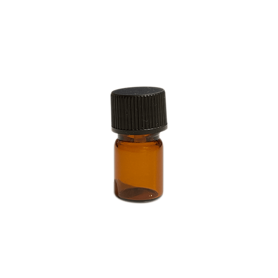 Brown light-shielding bottle with dropper, 3ml