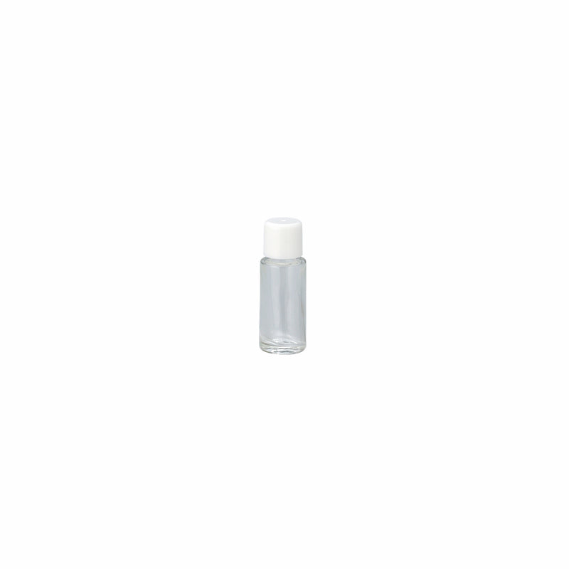 Oil bottle round white cap 5ml