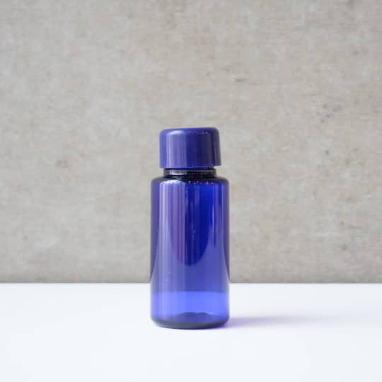 Plastic bottle blue 50ml