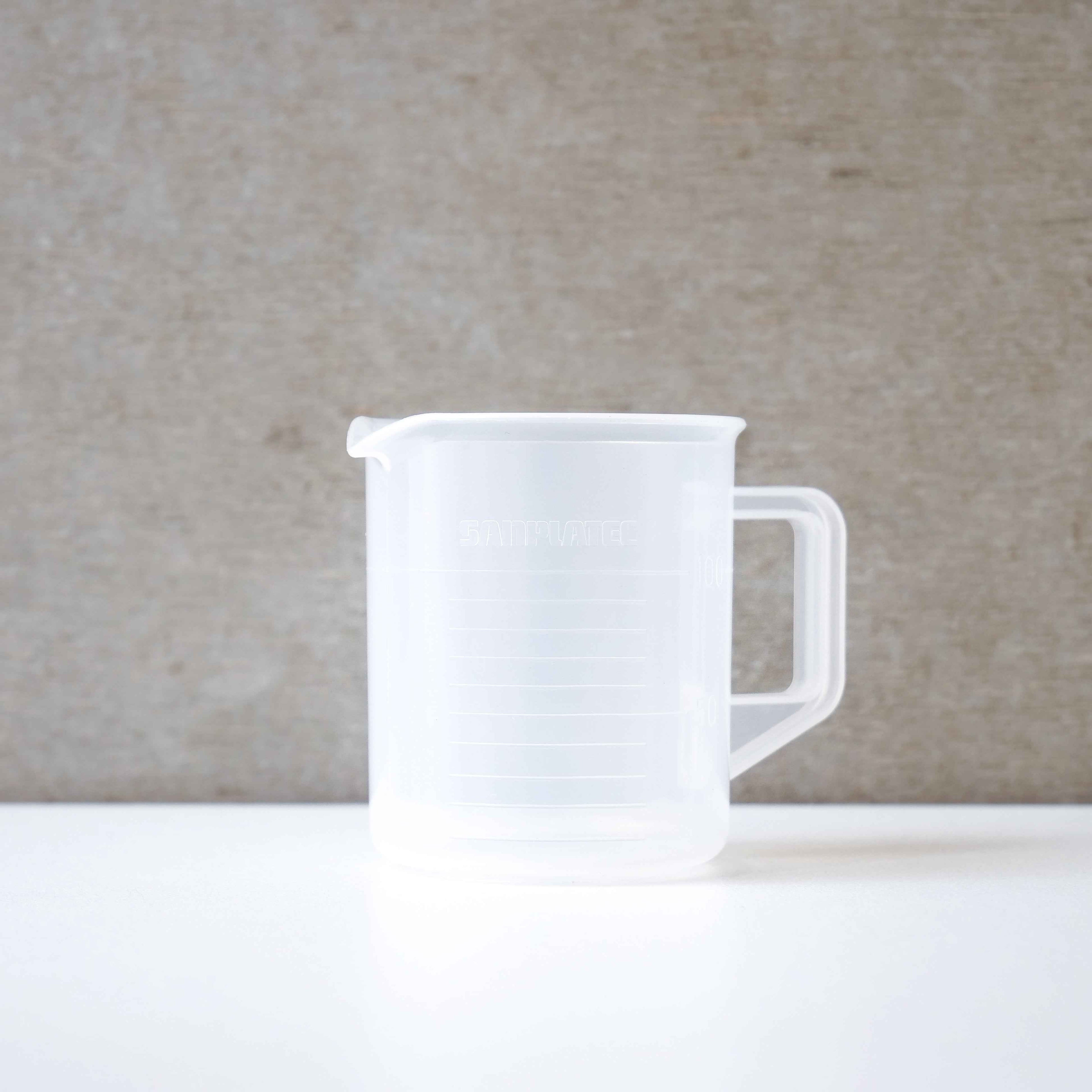プラスチックビーカー手付き 100ml