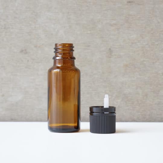 Amber bottle E-20ml with drop stopper