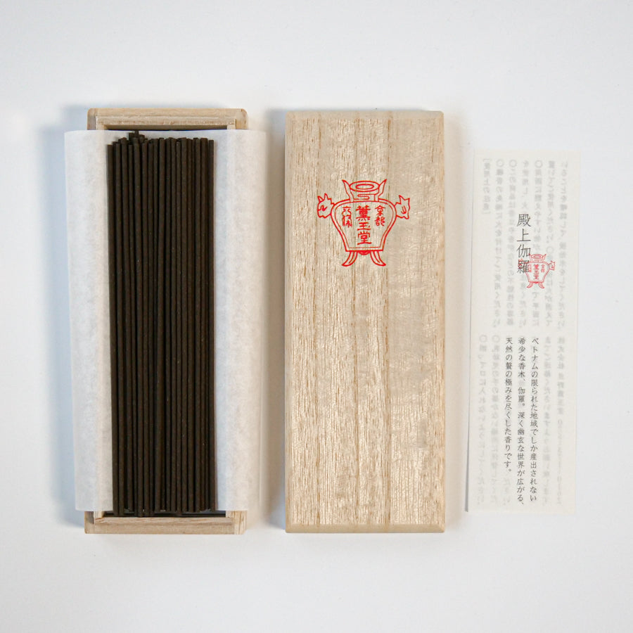 Incense sticks, Tonojo Kyara (Paulownia box)