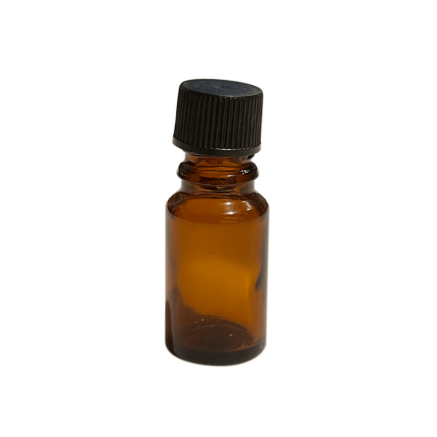 Brown light-shielding bottle with dropper, 10ml