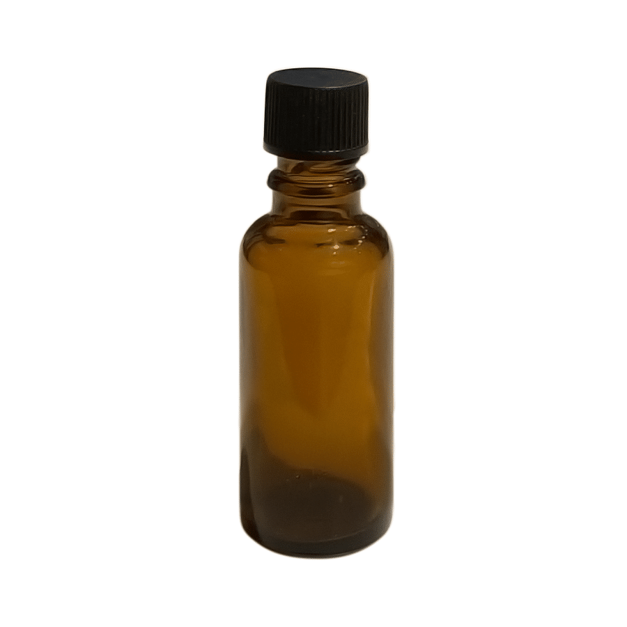 Brown light-shielding bottle with dropper 30ml