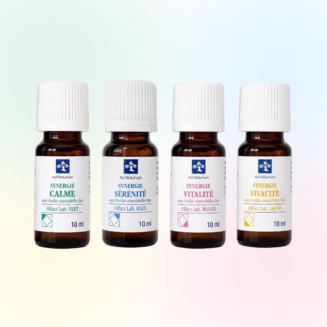 Olfact Lab. ブレンドオイルシリーズ　4本セット（VERT/BLEU/ROUGE/JAUNE）