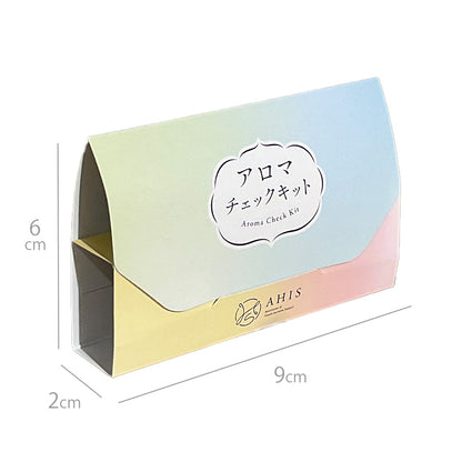 Aroma Check Kit (4 types of essential oils and a mouette set)