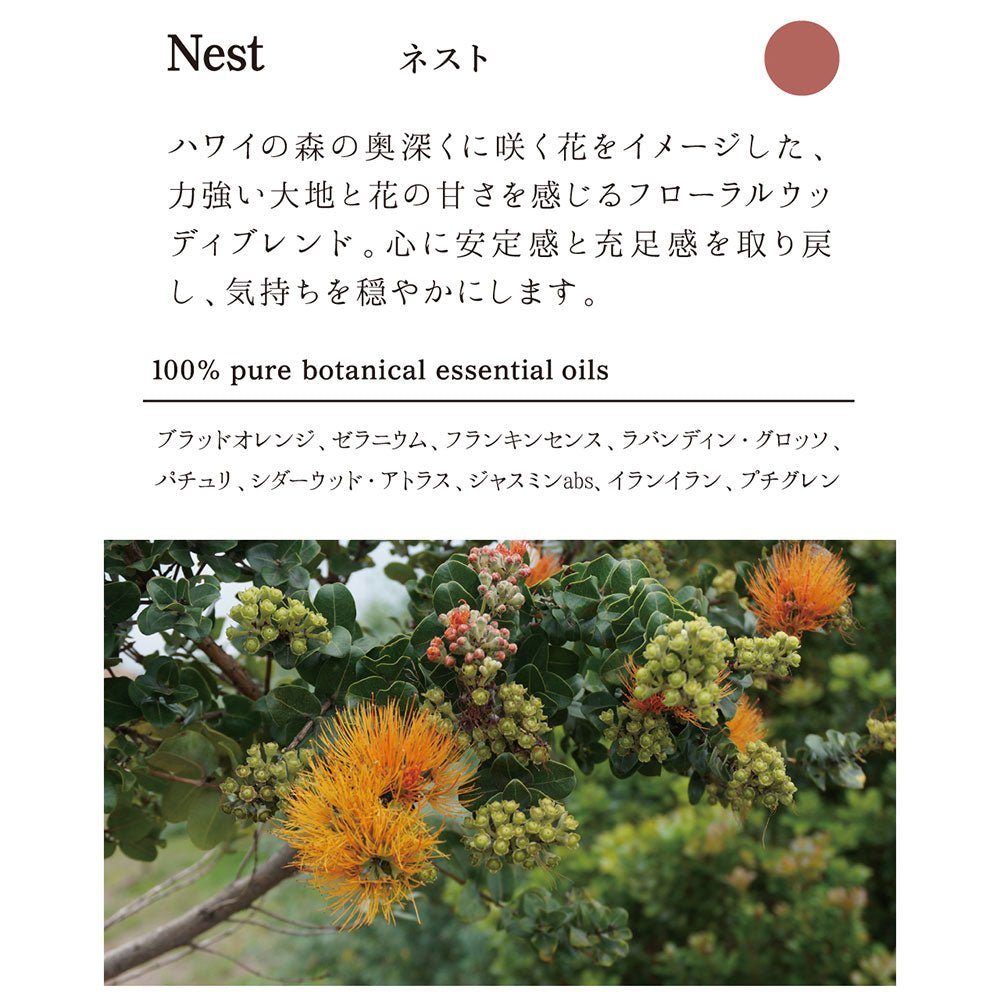 ‘ala Lehua　アロマリードディフューザーセット　Nest（ネスト） - Olfact Lab.