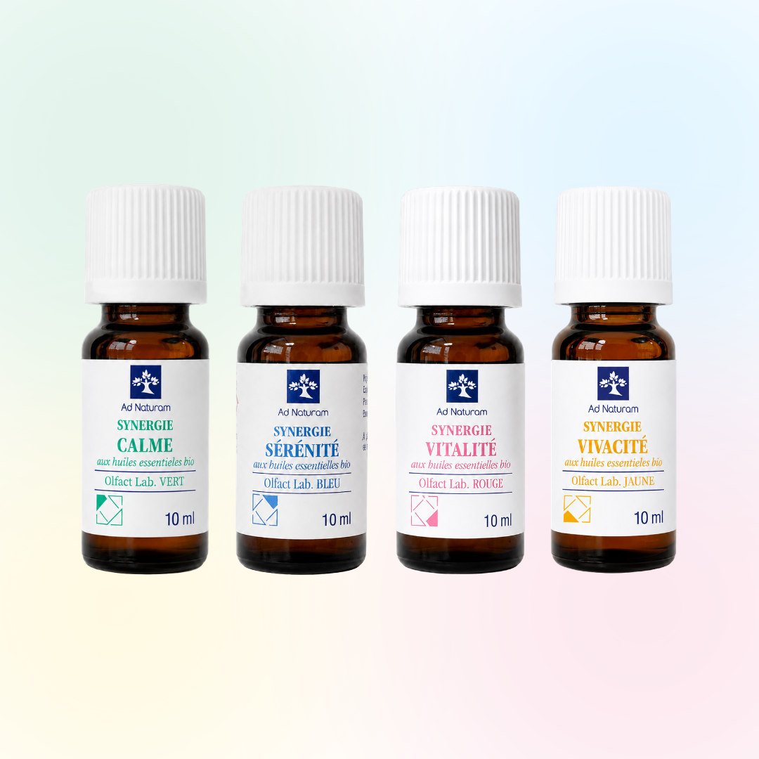 Olfact Lab. ブレンドオイルシリーズ　4本セット（VERT/BLEU/ROUGE/JAUNE）