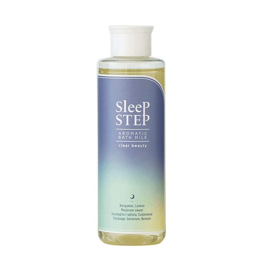 SLEEP STEP　アロマティックバスミルク　clear beauty